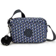 Kipling Handbags Kipling Crossbody Bag Abanu 3d K Blue Print Small Woman 100% Recycled Polyester