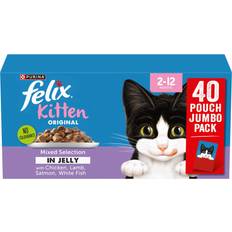 Felix Original Kitten Mixed Selection in Jelly 40x85g