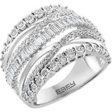 Effy Sterling Silver ct. t.w. Miracle Diamond Ring