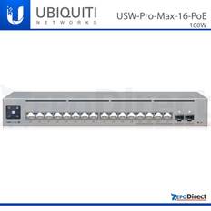 Ubiquiti USW-Pro-Max-16-PoE 180W