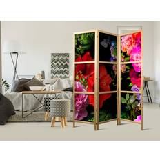 Red Room Dividers East Urban Home 135cm W 1710cm H 3 Room Divider