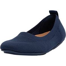 Ballerinas Fitflop Women's Allegro E01 Multi-Knit Ballet Flat, Midnight Navy