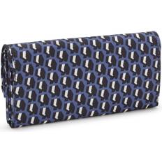 Wallets & Key Holders Kipling Wallet & Purses Money Land 3d K Blue Print Large Woman 100% Recycled