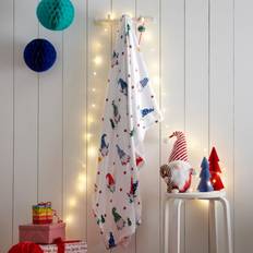 Fusion Festive Gonks Super Soft Fleece Blankets Red, White