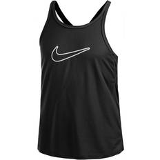 Nike Canottiere Nike Dri-FIT One Canottiera Ragazze Nero - Offwhite