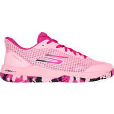 Pink Racket Sport Shoes Skechers Men's Viper Court Pro Shoes in Pink Fit2Run