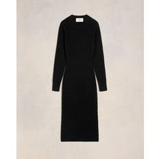 Ami Paris Dresses Ami Paris De Cour Midi Dress - Black