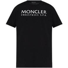 Moncler T-Shirts Moncler T-shirt À Logo - Noir