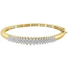 Effy 1/2 ct. t.w. Diamond Bracelet in Gold Plated Sterling Silver One Size