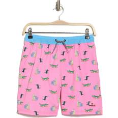 Girls Swim Shorts Sovereign Code Kids' Bali Gator Swim Trunks in Gators/Sachet Pink S 8