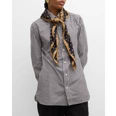 Natural Scarfs Max Mara Polka Dot Silk Scarf