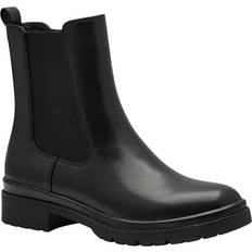 Tamaris Mujer Botas Chelsea Tamaris Sportliche Stiefelette 1-25428-43 Schwarz - Schwarz