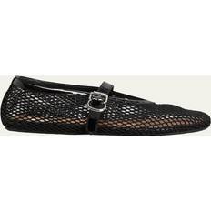 Alaïa Black Ballerinas Alaïa Fishnet Ballerina Flats