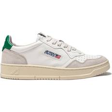 Multicolore - Uomo Scarpe Autry Medalist Low Leather and Suede Sneaker - White/Green