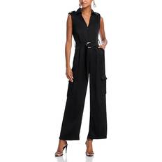 Aqua Jumpsuits & Overalls Aqua Belted Cargo Jumpsuit 100% Exclusive Black