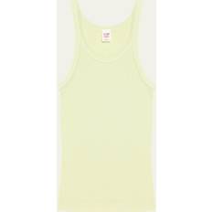 Re/Done Ribbed Tank in Pistachio - Mint