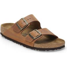 Birkenstock Arizona Natural Leather Oiled Regular Fit