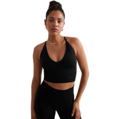 Aim'n Underkläder aim'n Aim´n Shape Seamless Cross Back Bralette Nyheter Black
