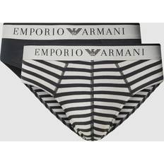 Emporio Armani Kläder Emporio Armani kalsonger för män förpackning med 2 Svart/sten