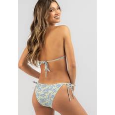 Swimwear Rusty Women's Havana Midi Tie Side Bikini Bottom in Glacial Blue