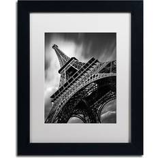 Trademark Fine Art Eiffel Tower Study II Framed Art