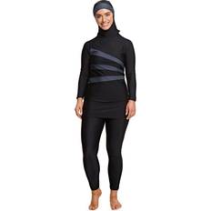 Zoggs Dam Badkläder Zoggs Burkini Frau Meelup Modesty Noir