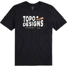 T-shirts Topo Designs Sunrise Short-Sleeve T-Shirt Men's Black