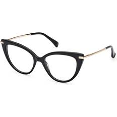 Max Mara MM 5145 001, including lenses, BUTTERFLY Glasses, FEMALE Black