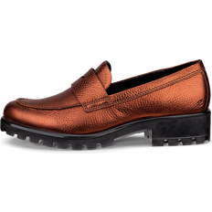 Brons Lågskor ecco Modtray W Leather Loafer Women - Brown