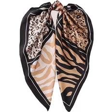 Multifärgade - Silke/Siden Accessoarer INF Silk Feel Scarf Flerfärgad Flerfärgad