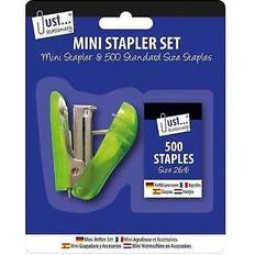 Tallon just stationery mini stapler with staples black 5642