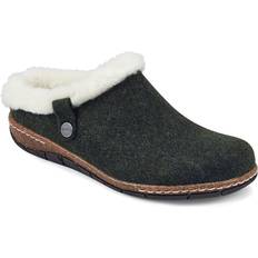 Clogs Earth Wide Width Elena Clog Women's Dark Green Clogs Platform