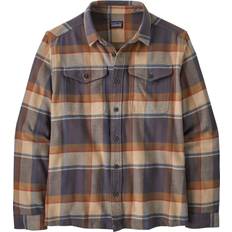 Patagonia Men Shirts Patagonia Fjord Flannel Shirt - Forge Grey