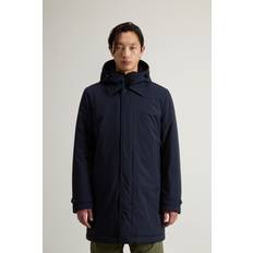 Man 2-In-1 Stretch Nylon Overcoat Blue