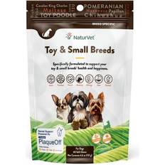 NaturVet Breed Specific & Small Breed Dogs Soft Chews, Count of 60, .4 LB