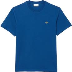 Lacoste T-shirts Lacoste Classic Fit Cotton Jersey T-shirt Blue