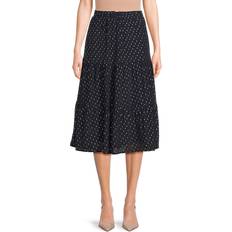 Rayon Rokken Lepore Midi Skirt