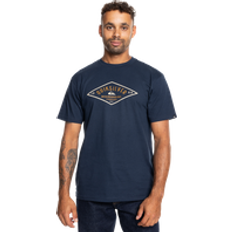 Clothing Quiksilver Diamond Logo T-Shirt in Navy Blazer