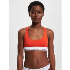 Rosso Reggiseni Calvin Klein Modern Cotton Unlined Bralette W - Intimo - Donna