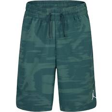 Boys - Green Swim Shorts Jordan Boys' Flight Printed Woven Shorts Oxidized Green