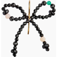 Sort Øreringe Stine A Lissé Bow ørering 1346-02-S