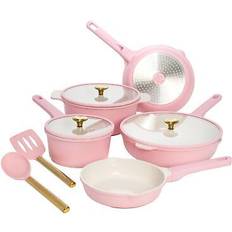 Keramisk Nonstick Köksredskap Aluminium Dubbla Lager