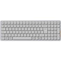 Hvid - Lav profil Tastaturer Lofree FLOW 100 Kailh Ghost (Nordic)