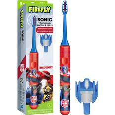 Dental Care Firefly Transformers battery powered soft toothbrush with cover