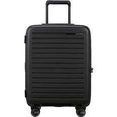 Samsonite Black Stackd Spinner Hard Case 4 Wheel Recycled-plastic Cabin Suitcase 68cm BLACK