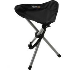 Camping Furniture Regatta Ternio Lightweight Folding Tripod Camping And Hiking Stool Black One Size