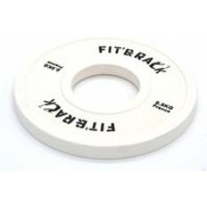 Cheap Weight Plates Zusätzliches Wettkampfgewicht Fit & Rack 0,5kg Blanc