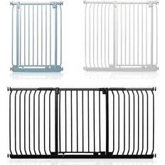 Safetots stair gate elite pressure fit wide baby gate 65.5-280cm