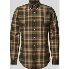 Clothing Ralph Lauren Polo Stretch Poplin Shirt, Olive/Multi