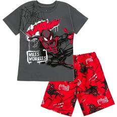 Marvel Other Sets Children's Clothing Marvel Sold by: imagikids, Marvel Spider-Man Miles Morales T-Shirt and French Terry Shorts Outfit Set Graffiti Toddler to Big Kid